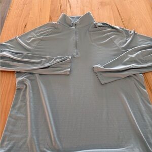 Lululemon Light Blue Quarter-Zip Pullover